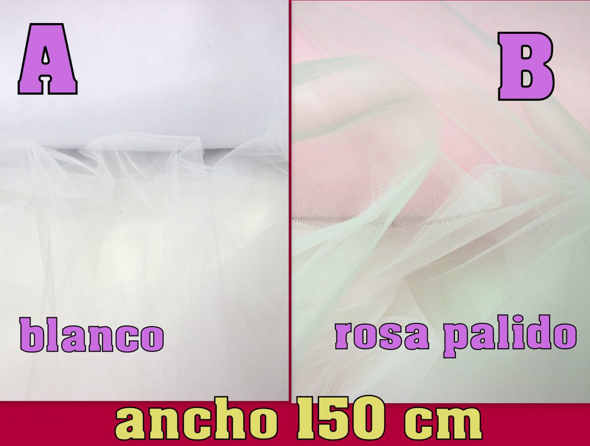 TULES SUAVES varios colores