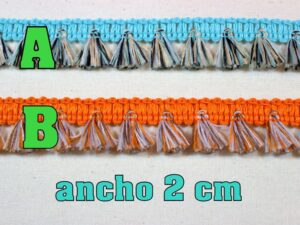 ENCAJE DE FLECOS 2 modelos