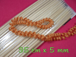 50 PALILLOS DE 35 CM x 5 mm (VENTA SOLO A ESPAÑA PENINSULA )