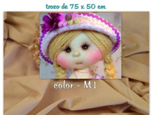 TROZO DE LICRA ESPECIAL MUÑECAS SOFT color- M1