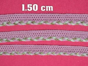 ENCAJE DE ALGODON ÉTNICO LILA