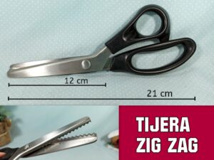 TIJERA DENTADA ZIG ZAG