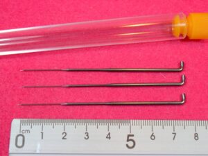 PACK 4 agujas 9 cm y 15 cm de muñecas