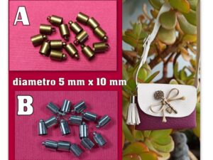 15 TERMINACIONES ABALORIOS elige color