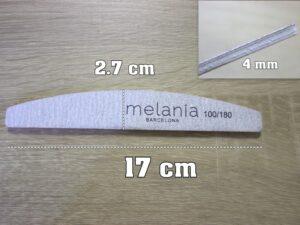 LIMA PARA UÑAS DE GEL ( ideal para zapatos )
