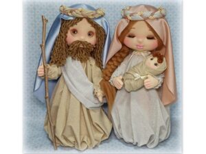 KIT BELÉN tamaño 30 cm, tutorial en mi canal manualilolis