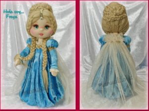 KIT FREYA tamaño 32 cm, tutorial en mi canal manualilolis