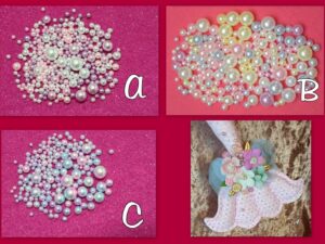 PAKC PERLITAS sin agujeros de colores ELIGE COLOR