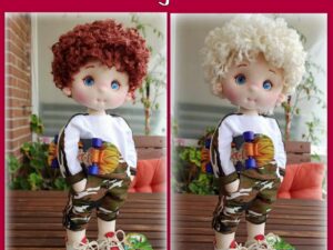 KIT VÍCTOR tamaño 33 cm, ELIGE PELO tutorial en mi canal manualilolis