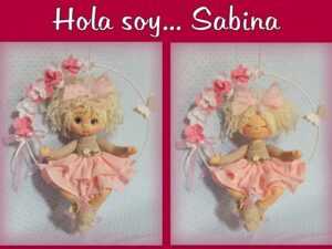 KIT muñeca columpio SABINA, tutorial en mi canal manualilolis