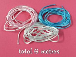 PAKC 6 METROS COLA DE RATÓN de raso