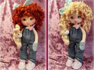 KIT MATILDA 33 cm, tutorial en mi canal manualilolis