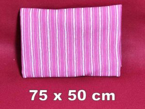 RETAL DE PUNTO fino rayas ROSAS