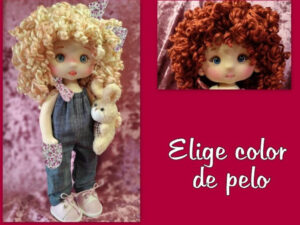 KIT MATILDA FLORES 33 cm, tutorial en mi canal manualilolis