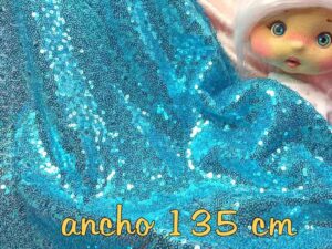 TUL lentejuelas AZUL