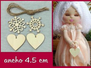 PAKC 4 FIGURAS DE MADERA