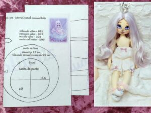PATRÓN MUÑECA lolita 45 CM + pantalón