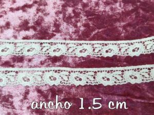 PUNTILLA DE ALGODÓN blanco roto