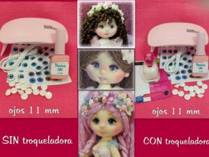 KIT OJITOS DE BOTÓN elige CON o SIN TROQUELADORA