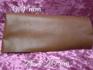 RETAL DE PIEL marrón chocolate 0.9 mm
