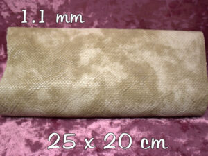 RETAL DE PIEL TEXTURA SERPIENTE aguas 1.1 mm