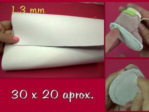 RETAL DE PIEL para contrasuela 1.3 mm