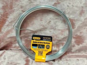 27 m. ALAMBRE GALVANIZADO 1.1 mm ( brazos )