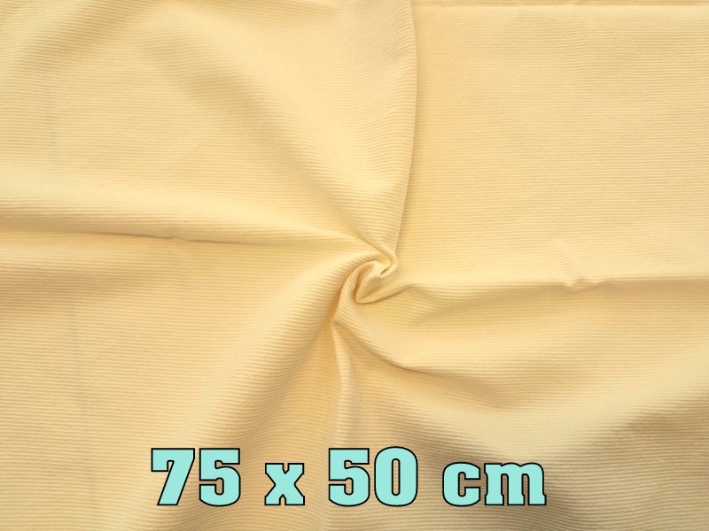 RETAL DE TELA jacquard listado AMARILLO