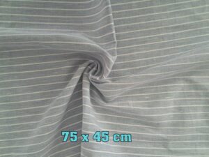 RETAL DE TELA poliéster rayada