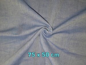 RETAL DE TELA poliéster azul