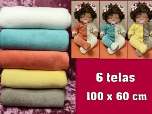 PAKC 5 TELAS FELPA-TOALLA ( pijama bebé )